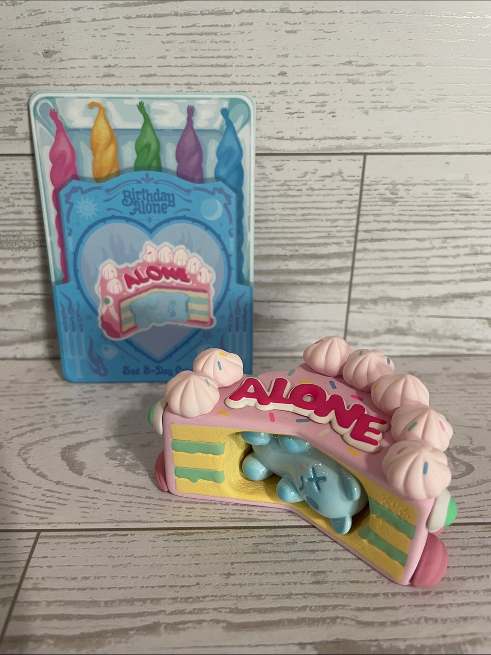 AUTHENTIC - Shinwoo - Birthday Alone - Sad B-Day Cake by Finding Unicorn